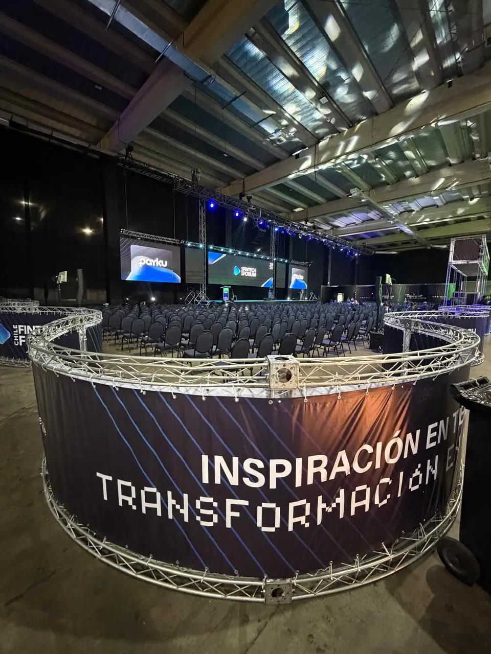 Escenario principal del Chile Fintech Forum 2026